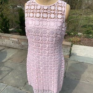 Ralph Lauren Baby Pink Lace Dress